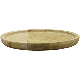 Podnos dřevěný Dost - průměr  25 cm