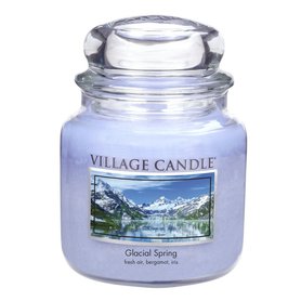 Village Candle Vonná svíčka ve skle - Ledovcový vánek- Glacial Spring