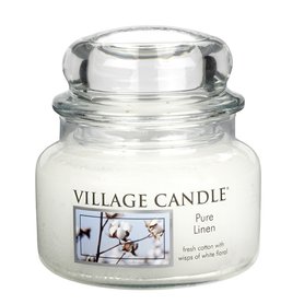 Village Candle Vonná svíčka ve skle 11Oz- Čisté Prádlo- Pure Linen