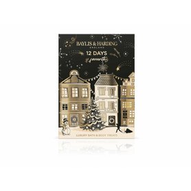 Baylis & Harding Adventní kalendář Dvanáct dní do vánoc - Mandarinka & Grepfruit, 12ks