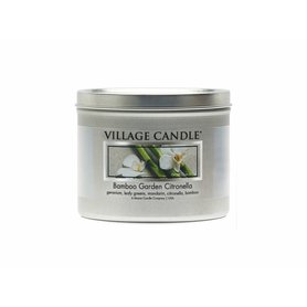 Village Candle Vonná svíčka v plechu 11 oz - Bamboo Garden Cironella