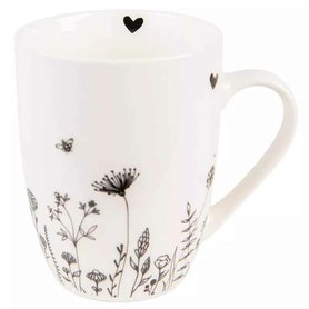 Porcelánový hrníček  FLORA and FAUNA - 350 ml