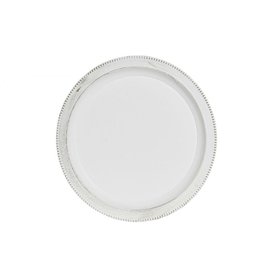 Dřevěný tác WHITE , bílý - průměr 29 cm