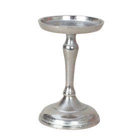 Kovový svícen "ELEGANT " na širokou svíci -  18 cm