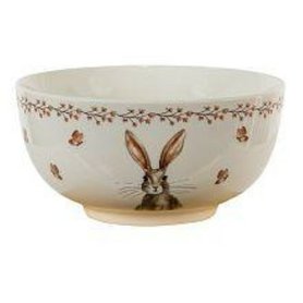 Porcelánová miska RUSTIC EASTER BUNNY - pr. 14 cm